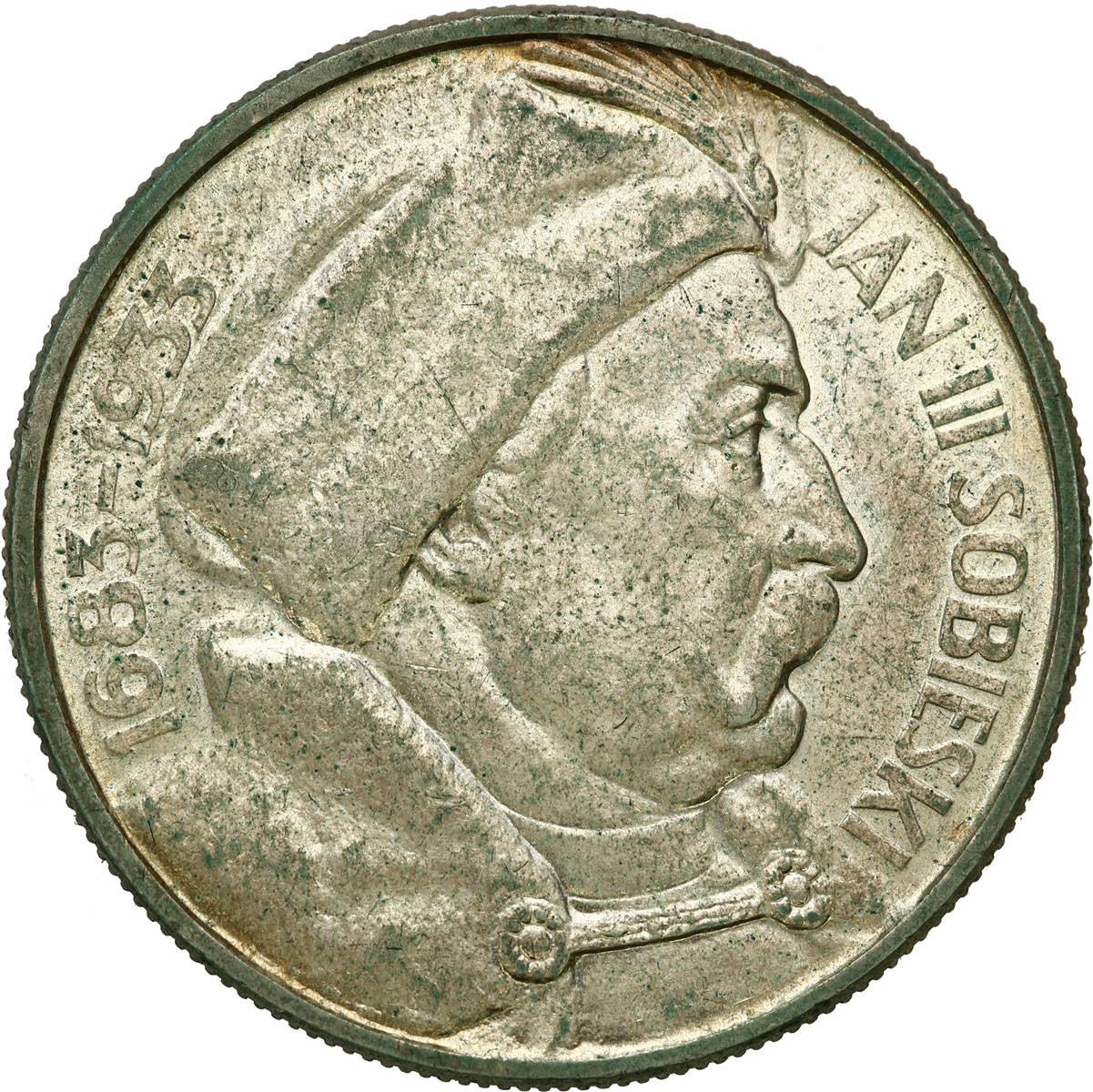 II. RP. 10 złotych 1933 Sobieski PIĘKNY
